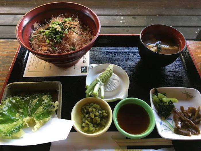 大王わさび農園, 本わさび丼