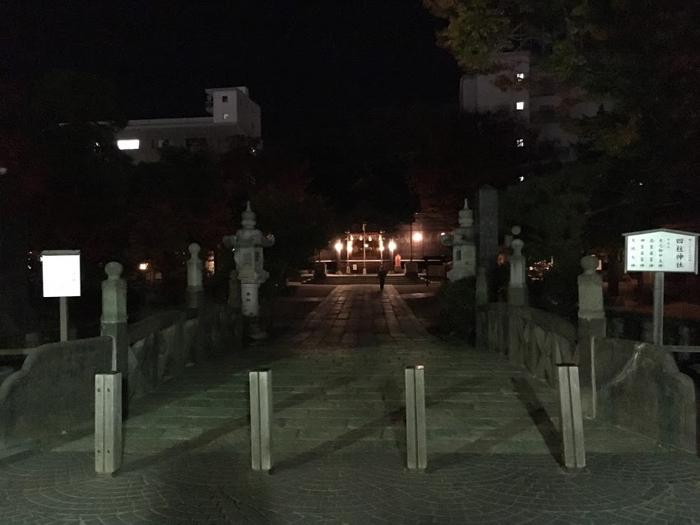 松本, 縄手通り, 四柱神社