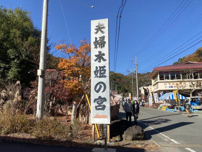 山梨県甲府市にある夫婦木神社姫の宮