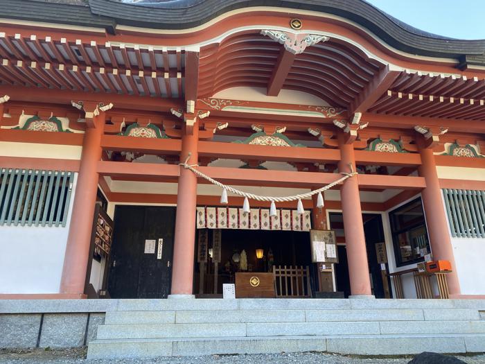 山梨県甲府市にある夫婦木神社姫の宮