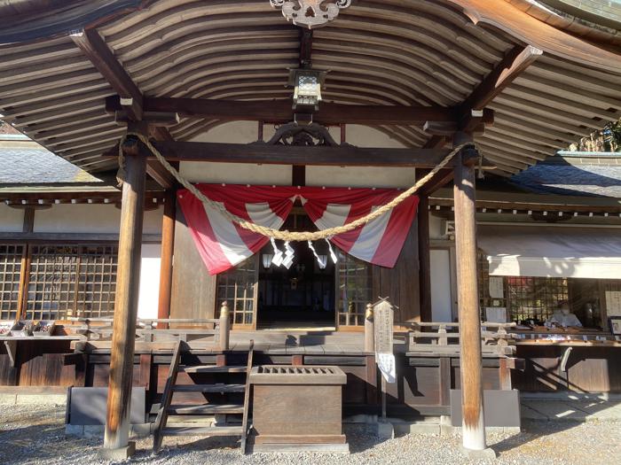 山梨県甲府市にある夫婦木神社