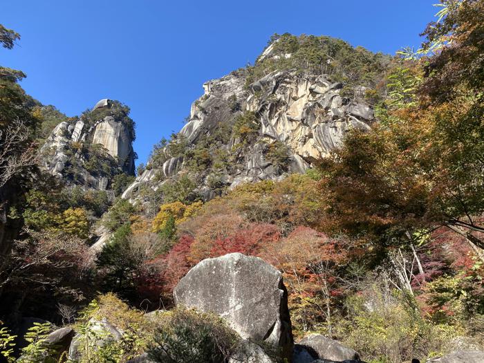 山梨県甲府市にある昇仙峡の覚円峰