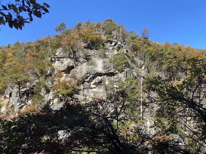 山梨県甲府市にある昇仙峡