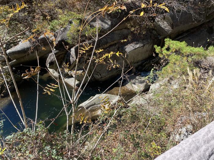 山梨県甲府市にある昇仙峡の大砲岩