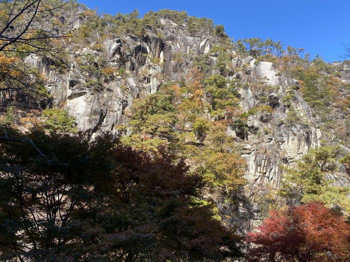 山梨県甲府市にある昇仙峡