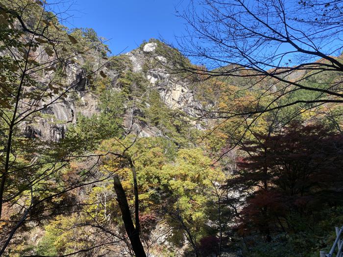 山梨県甲府市にある昇仙峡