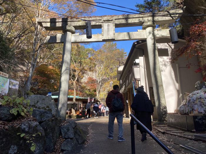 山梨県甲府市にある昇仙峡